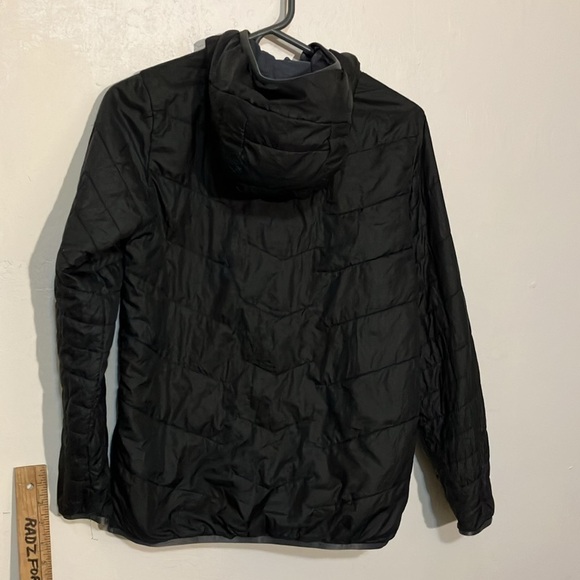 Under Armour pull over zip polyester down filled hoodie youth Large - Picture 4 of 12